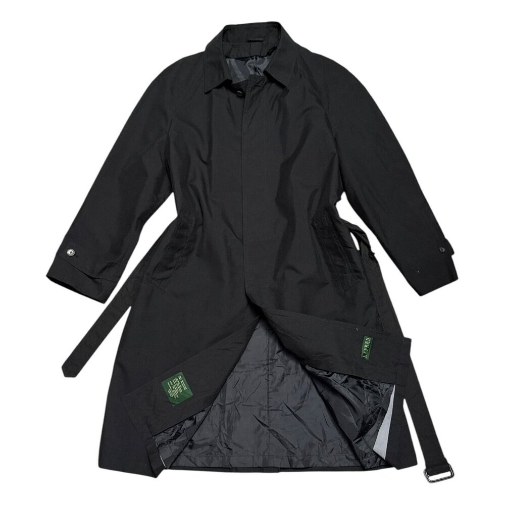 LAUREN RALPH LAUREN Water Resistant Long Trench Business Casual Designer Coat XL